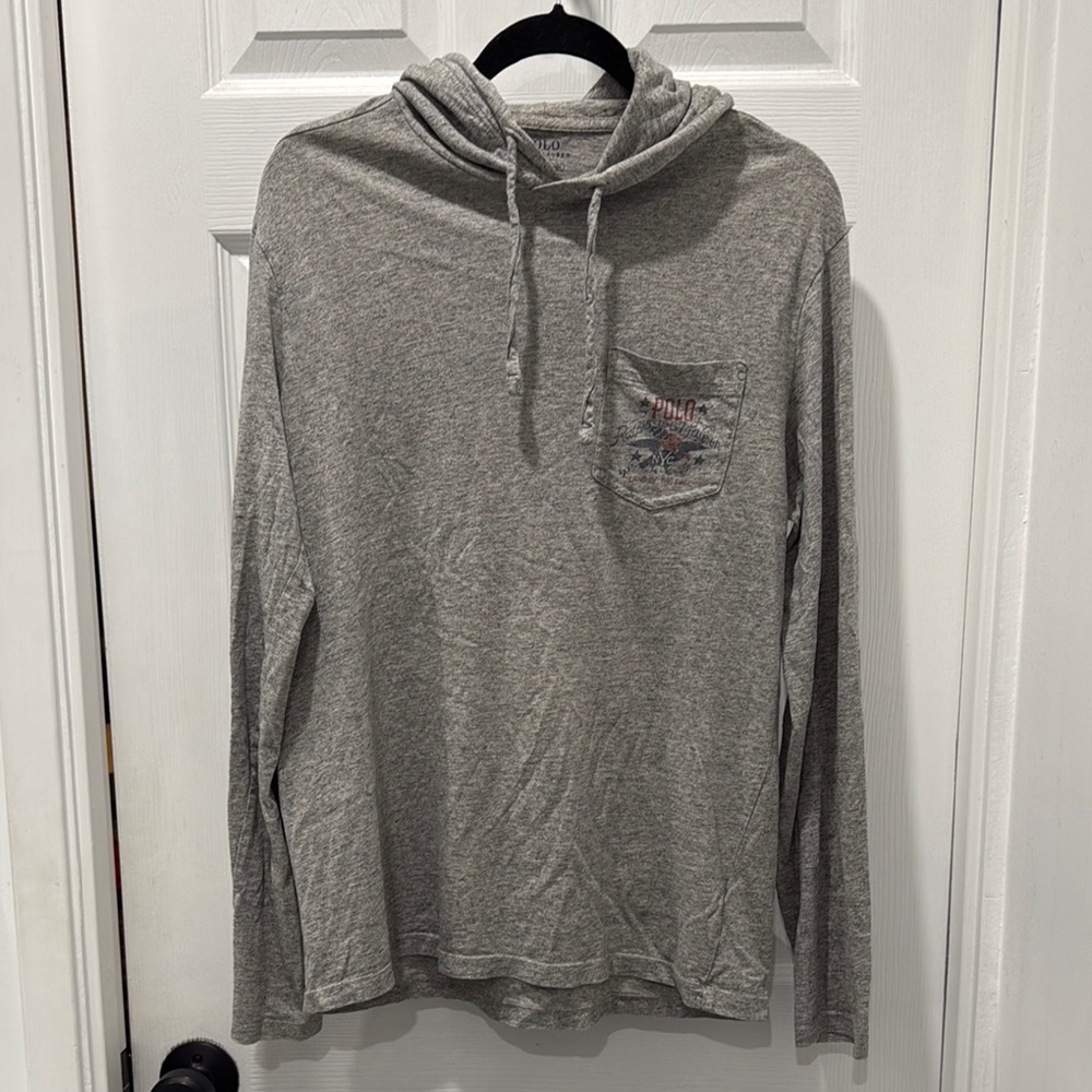 Polo Ralph Lauren Land Of The Free Hooded Long Sleeve Shirt